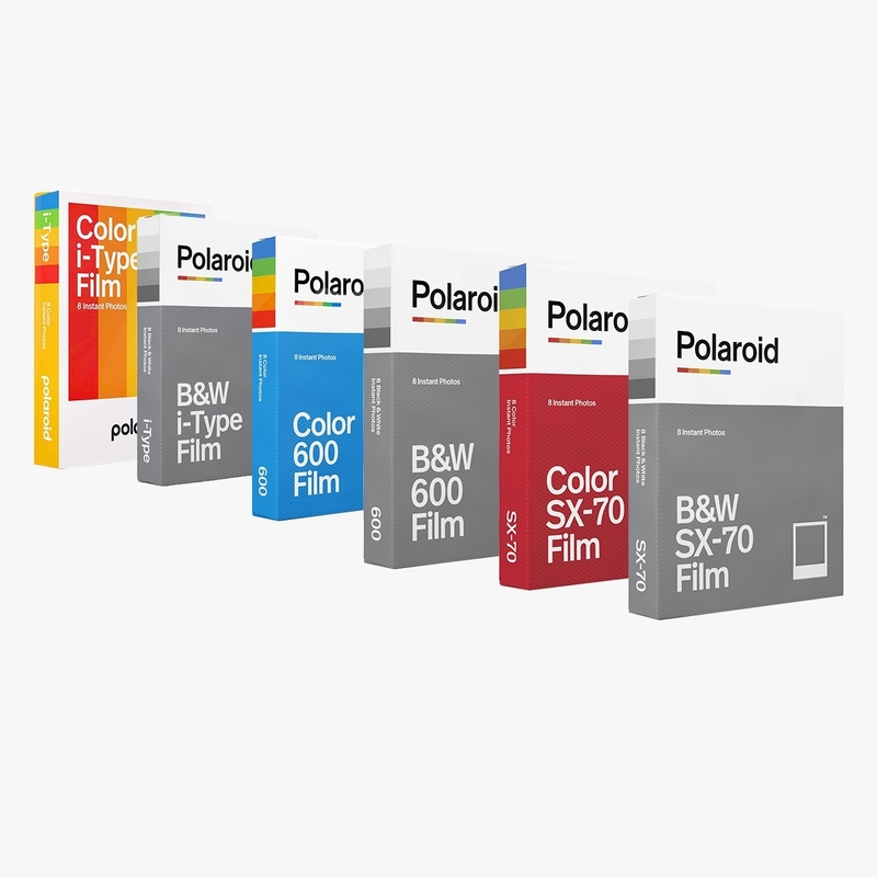 Polaroid Colour / B&W Film Bundle (i-Type/600/SX-70)