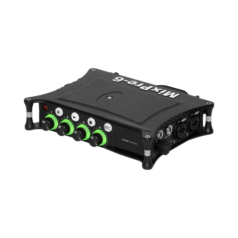 Sound Devices MixPre-6 II 4 Preamp, 8 Track, 32-Bit Float Audio Recorder