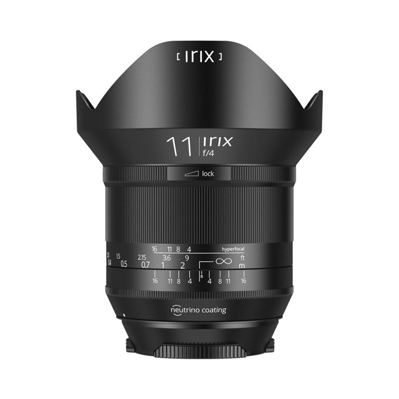 Irix 11mm F4 Blackstone - Aluminum and Magnesium Alloy Housing