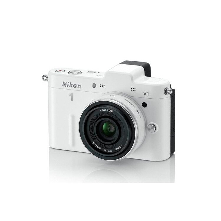 Nikon 1 V1 套裝 Nikkor 10mm F/2.8 白色White 尼康 香港行貨