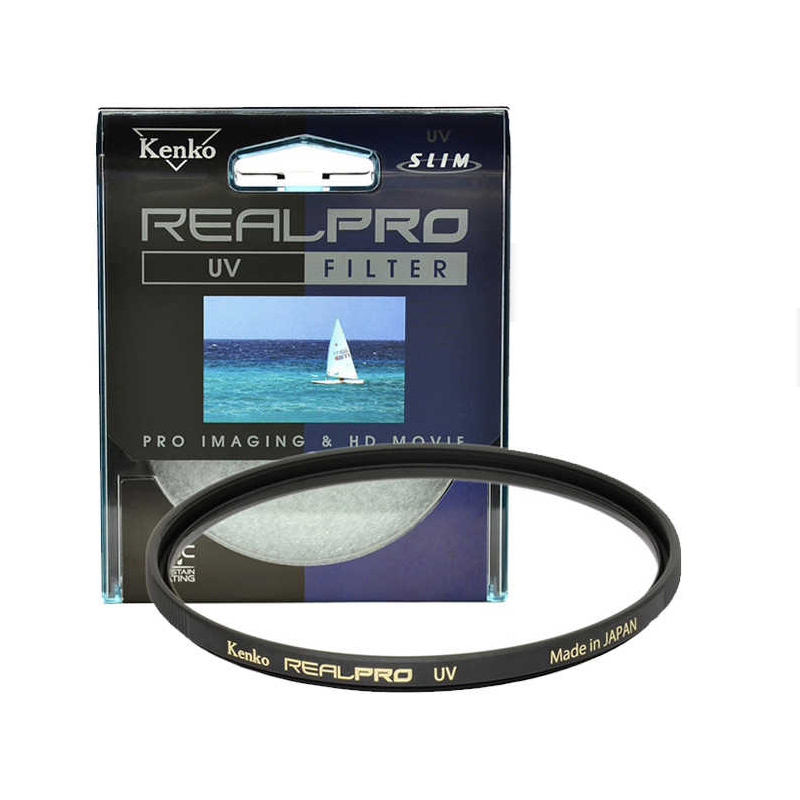 Kenko 37/40.5/43/46/49/52/55/58/62/67/72/77/82/95mm Real Pro MC UV Filter