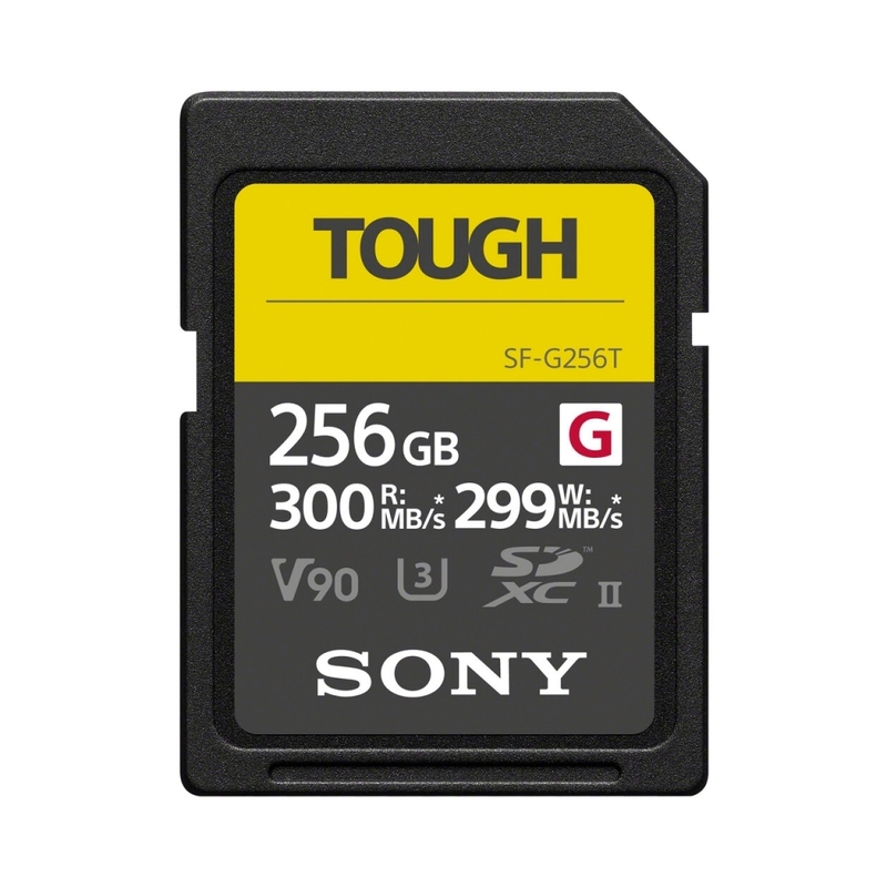 Sony 256GB SF-G TOUGH Series UHS-II SDXC Memory Card SF-G256T