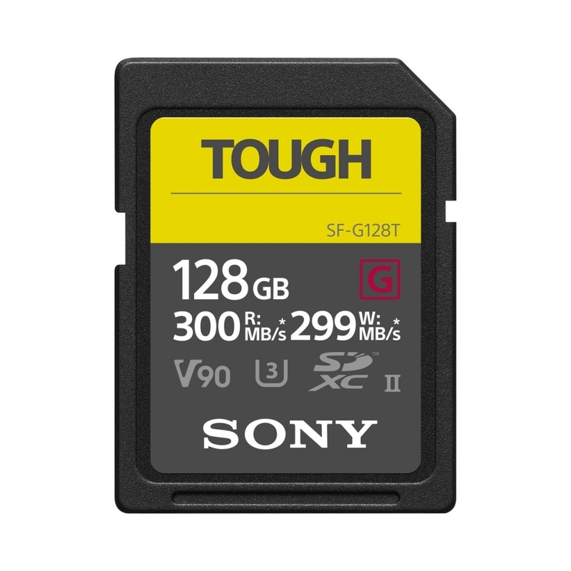 Sony 128GB SF-G TOUGH Series UHS-II SDXC Memory Card SF-G128T