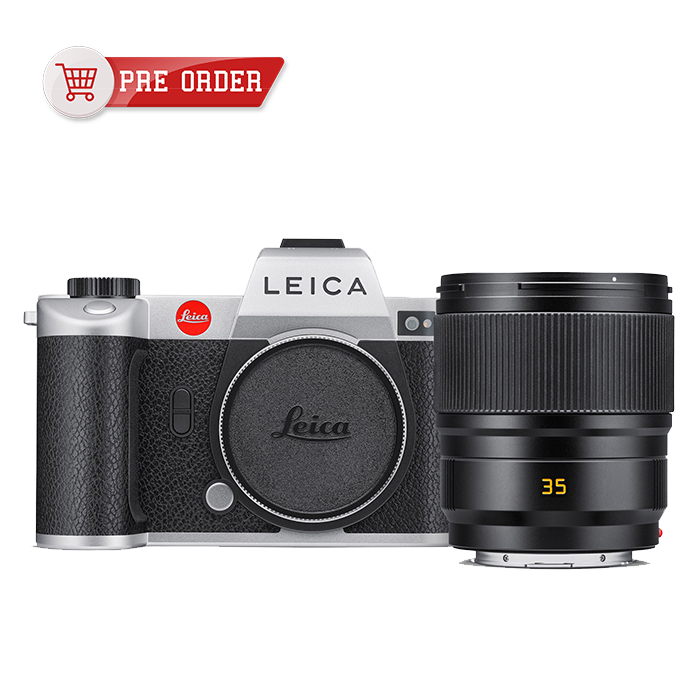 Leica SL2 銀色 連 SL 35mm f/2 鏡頭套裝 徠卡 香港行貨 #10897 (建議零售價: $65,200 , 訂金 $6,500)
