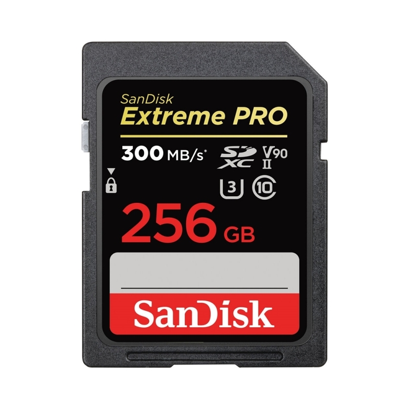 SanDisk 256GB Extreme PRO SDHC UHS-II 記憶卡