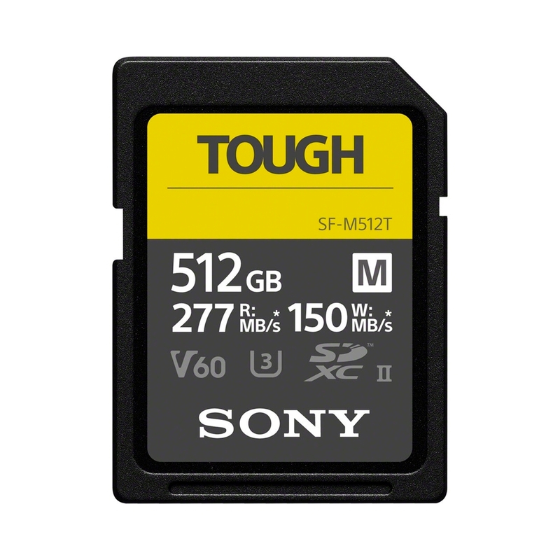 Sony 512GB SF-M 系列 TOUGH 規格 UHS-II SD 卡