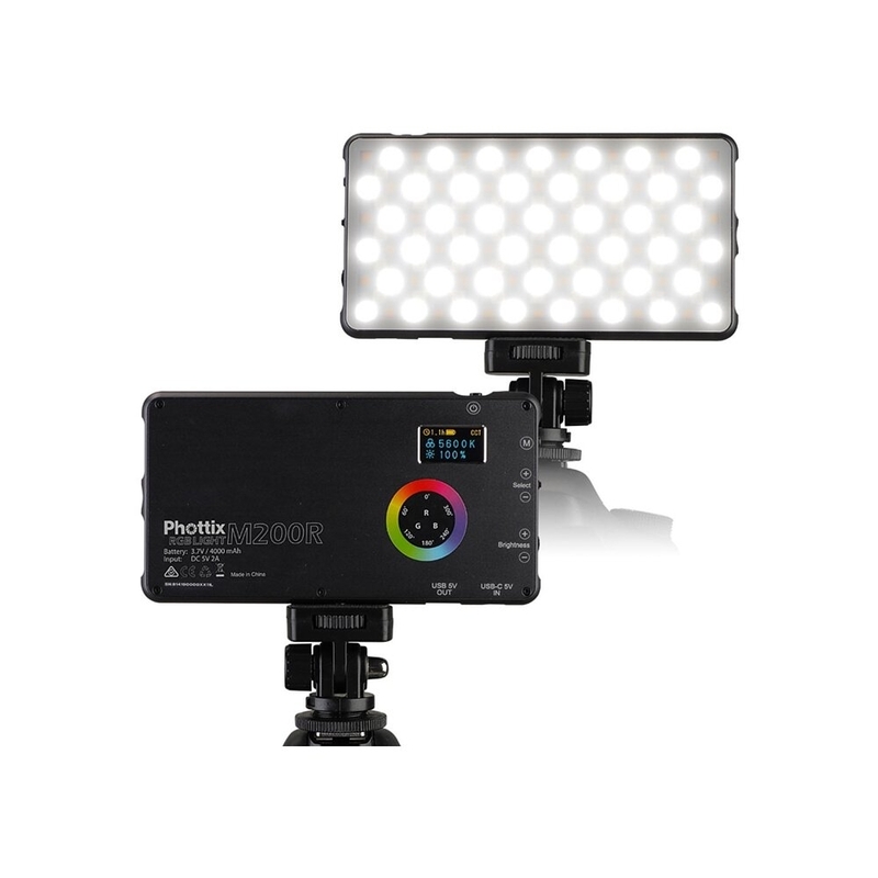 Phottix M200R RGB LED On-Camera Light Panel LED 燈板 富達時 香港行貨