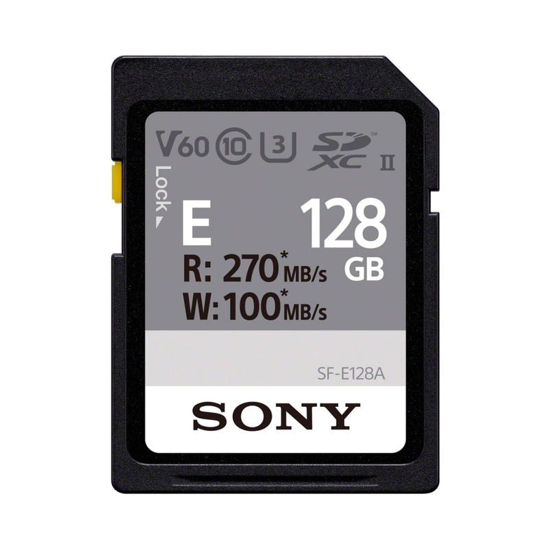 Sony 128GB SF-E Series UHS-II SDXC Memory Card SF-E128A