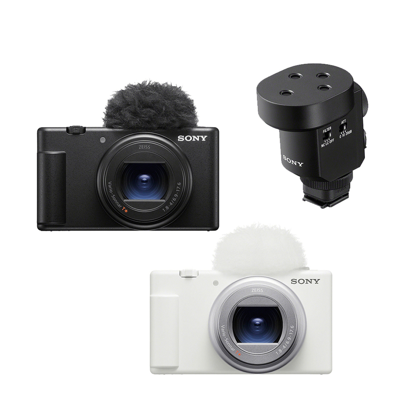 Sony ZV-1 II Vlog Camera + ECM-M1 Shotgun Microphone 套裝 索尼 香港行貨