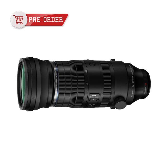 OM SYSTEM M.Zuiko Digital ED 150-600mm f/5-6.3 IS Lens (建議零售價 $24290 , 訂金 $2490)