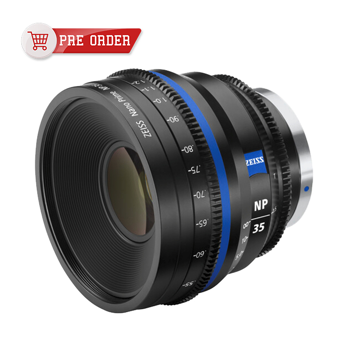 Zeiss Nano Prime 35mm T1.5 Cine Lens Sony E Feet (建議零售價 $40880 , 訂金 $4000)