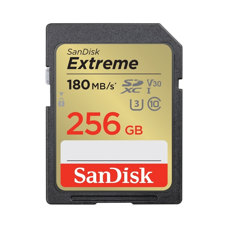 SanDisk 256GB Extreme UHS-I SDXC