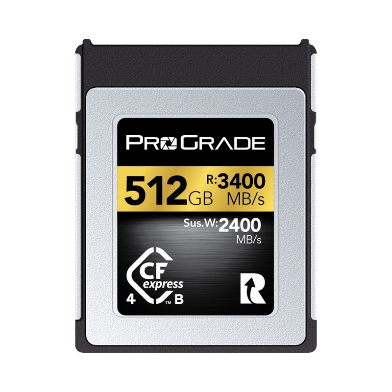  ProGrade Digital 512GB CFexpress Type B 4.0 Gold 記憶卡