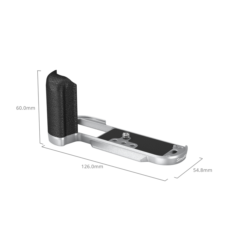 SmallRig Silicone L-Shape Grip for Fujifilm X-T50 黑色/銀色 矽膠L型手握