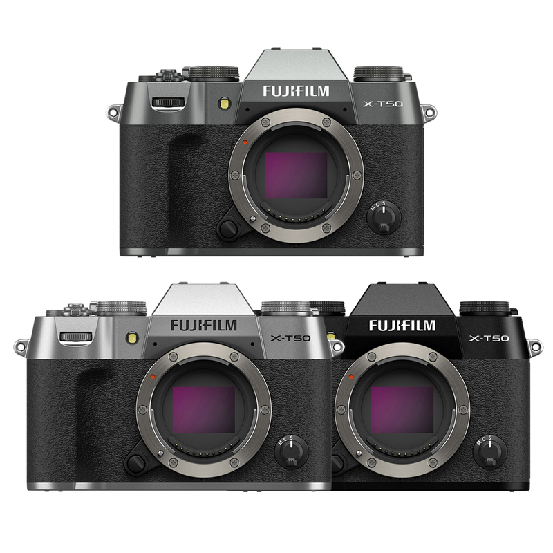 Fujifilm X-T50 機身 黑色/銀色/炭灰色 富士 香港行貨 XT50 