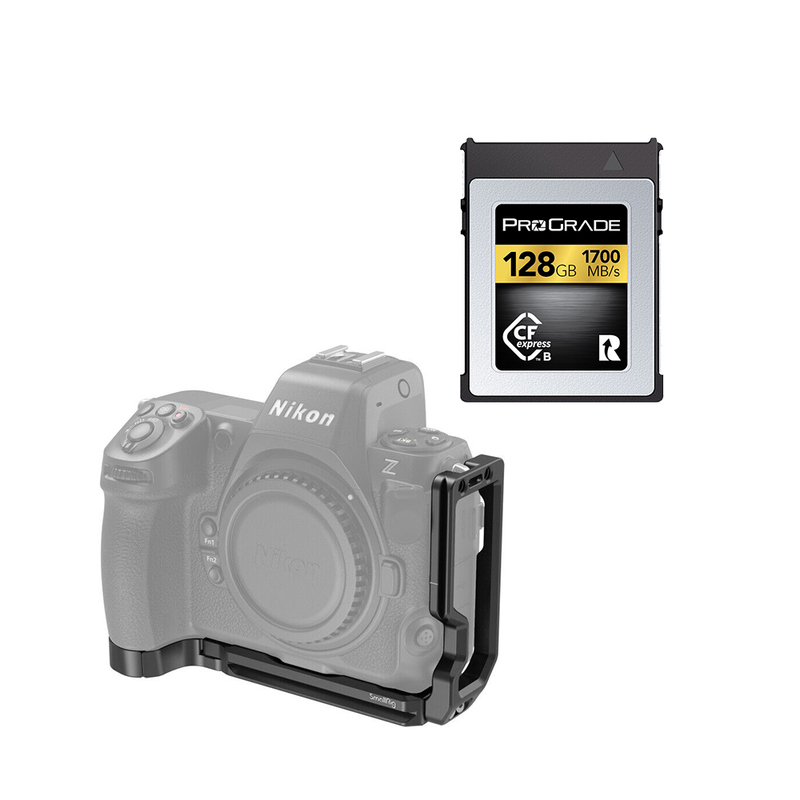 ProGrade Digital CFexpress 2.0 Type B Gold 記憶卡 (128GB) 價值$840 + smallrig grip 價值$450,