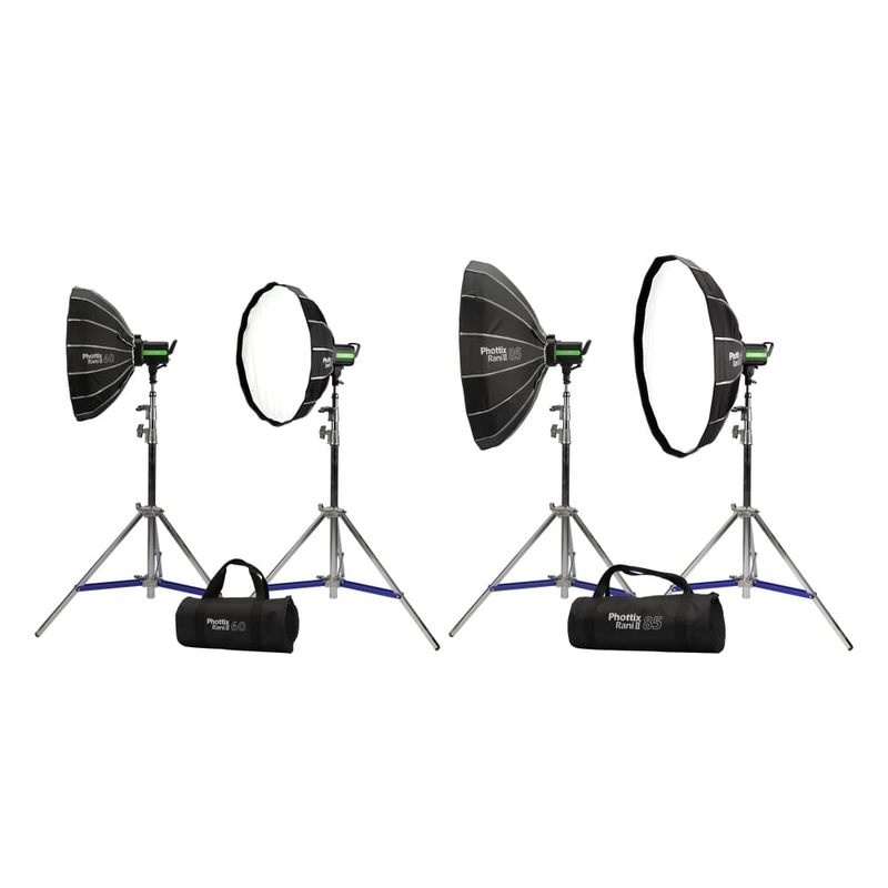Phottix Rani II 60/85 Folding Beauty Dish (60cm/85cm , 24"/33") Silver, 16-Rod 雷達罩 富達時