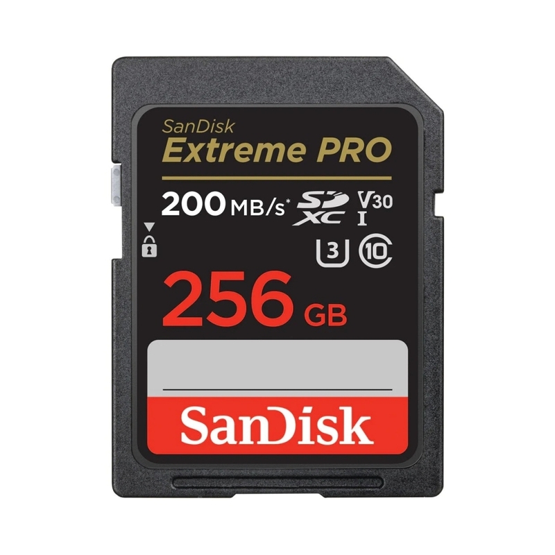 SanDisk 256GB Extreme PRO SDXC UHS-I Card (R:200MB) 閃迪 香港行貨