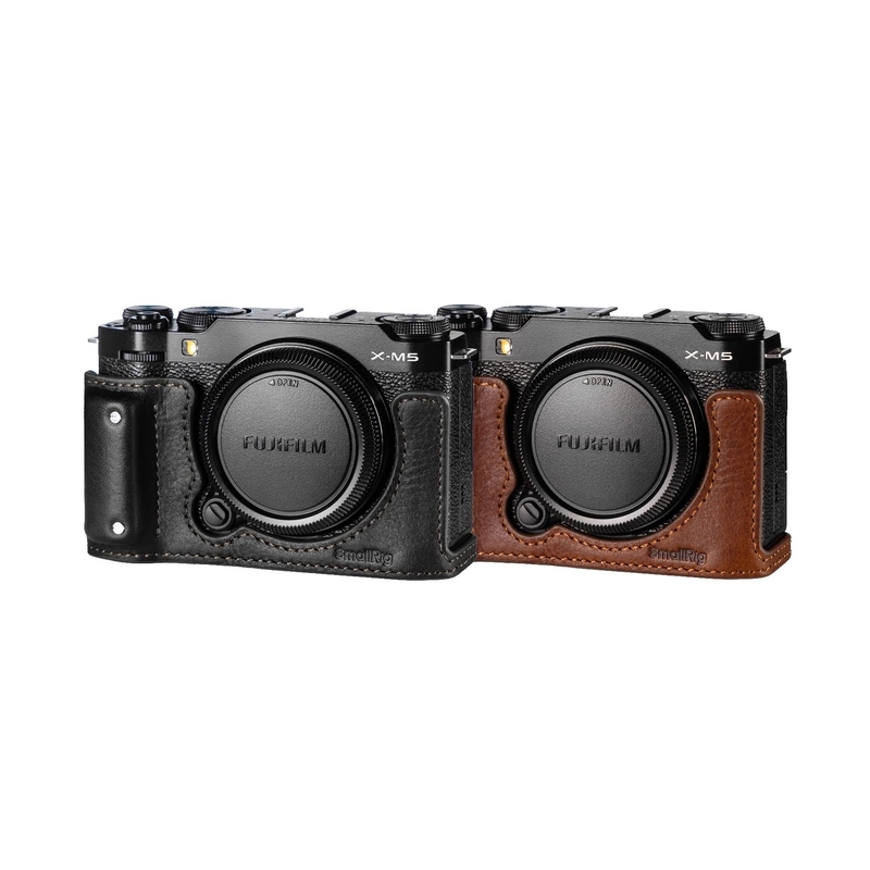 SmallRig Camera Leather Half Case Kit for Fujifilm X-M5 半包相機皮套套件