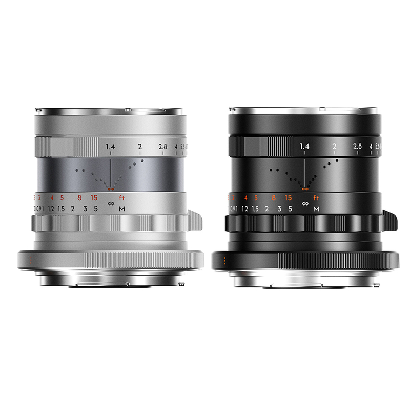 Thypoch Simera 35mm f/1.4 for Canon RF 黑色/銀色