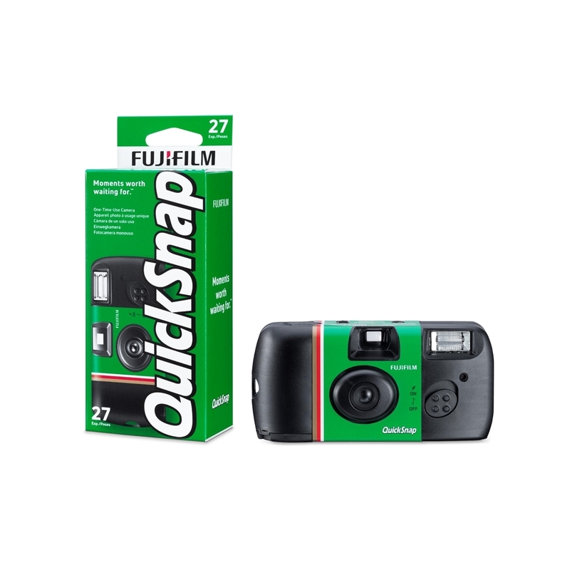 Fujifilm QuickSnap Flash 400 35mm Disposable Camera (27 Exposures) 富士