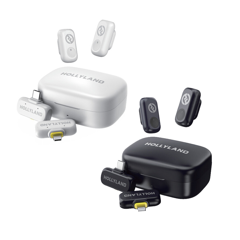 Hollyland LARK A1 Combo 2-Person Wireless Microphone System 