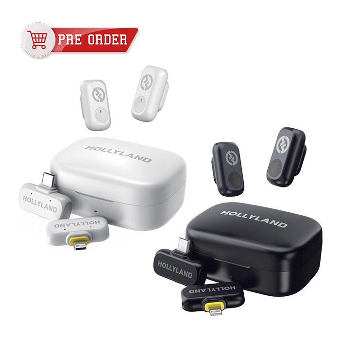 Hollyland LARK A1 Combo 2-Person Wireless Microphone System ~ 預售