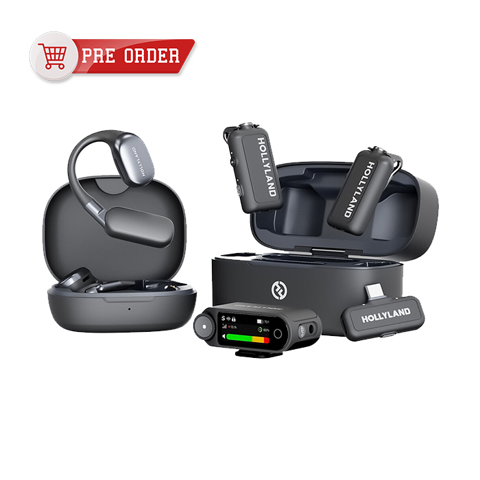 Hollyland LARK MAX 2 Combo 2-Person Wireless Microphone System (建議零售價 $1790 , 訂金 $190)