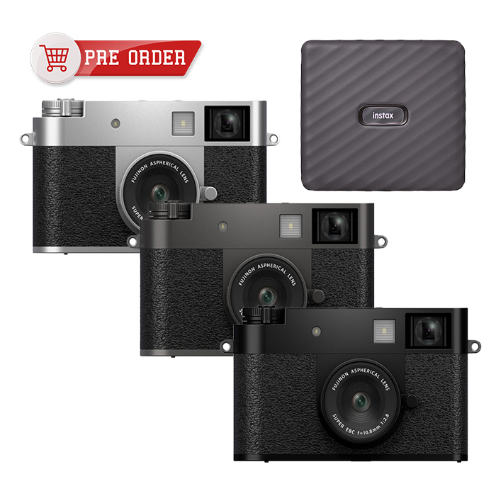 Fujifilm X half Digital Camera + Instax Link Wide 富士 香港行貨 (建議零售價 $6860 , 訂金 $660)