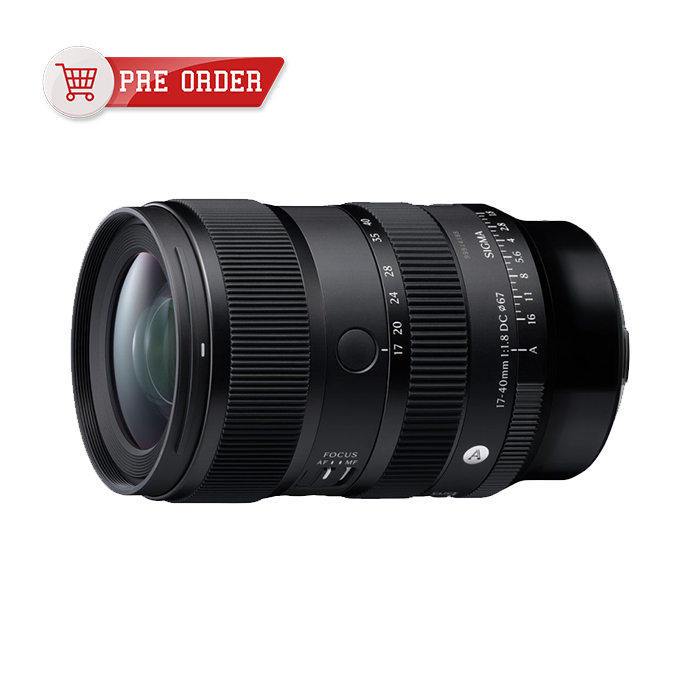 Sigma 17-40mm f/1.8 DC Art Lens (建議零售價 $6820 , 訂金 $620)