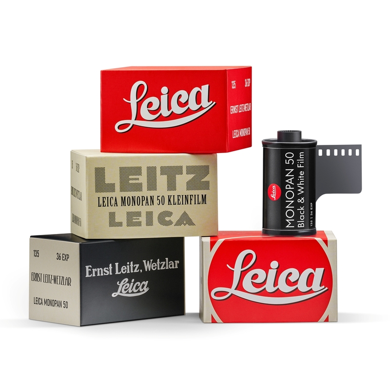 Leica MONOPAN 50 Black and White Film 黑白菲林 (一套4款包裝各1)