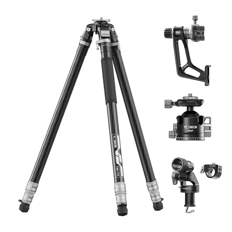 YC Onion Tako Carbon Fiber Tripod with Gimble Head&Over Head Rig 塔可三腳架全能版 洋蔥工廠