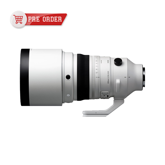 Sigma 200mm F2 DG OS Sport for Sony E/L-mount 適馬 香港行貨 (建議零售價 $24900 , 訂金 $2500)
