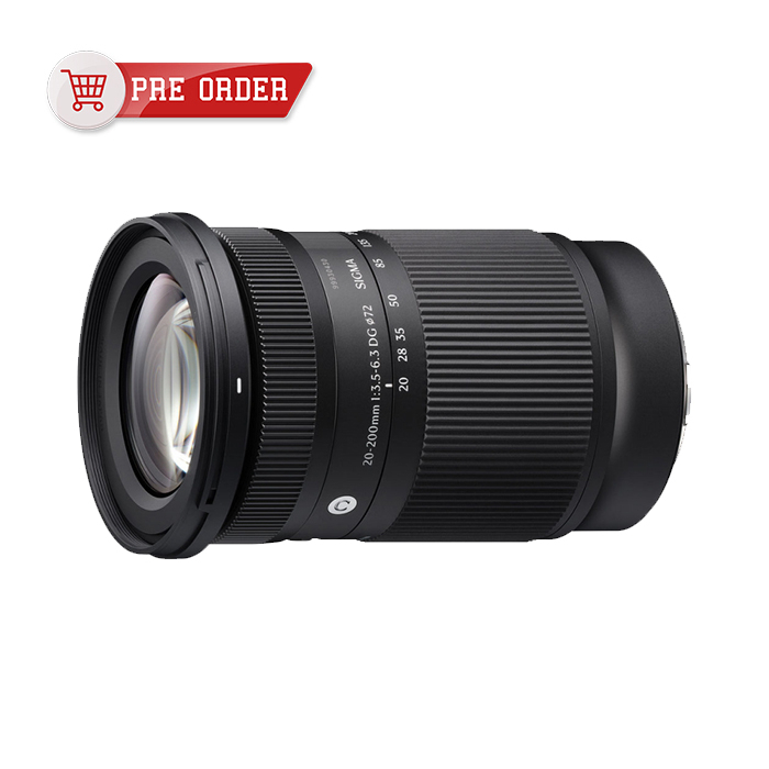 Sigma 20-200mm f/3.5-6.3 DG Contemporary 適馬 香港行貨 (建議零售價 $7300 , 訂金 $700)