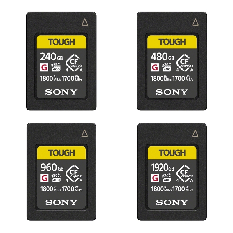 Sony 240/480GB CEA-G 系列 CFexpress Type A 記憶卡 R:1800MB/s W:1700MB/s