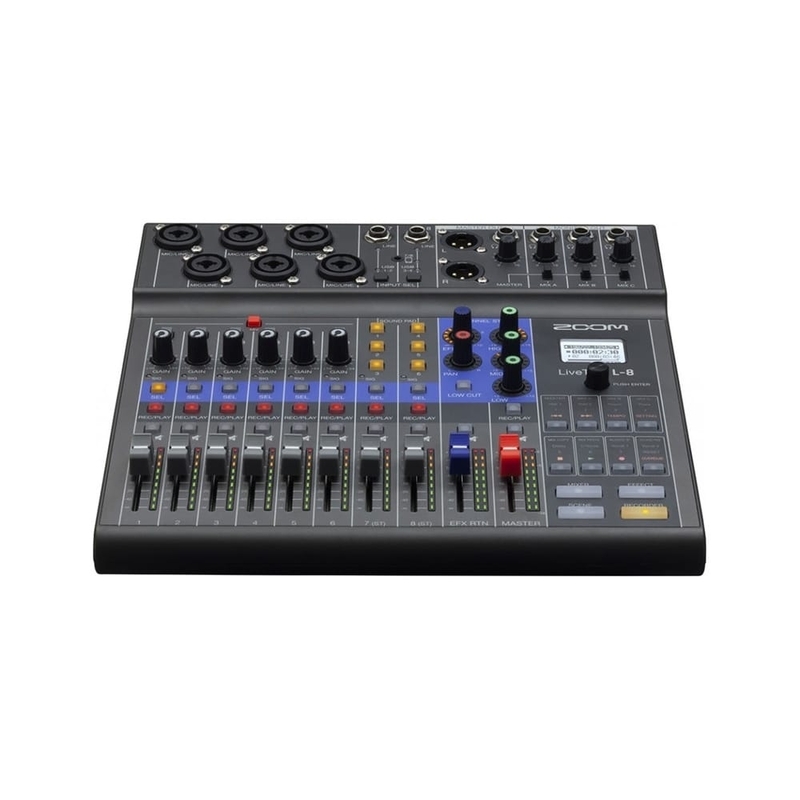 Zoom LiveTrak L-8 Digital Mixer + Recorder