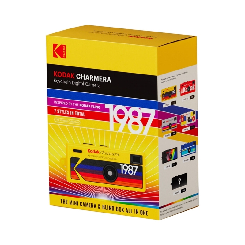 Kodak Charmera 鑰匙圈數位相機 - 盲盒系列
