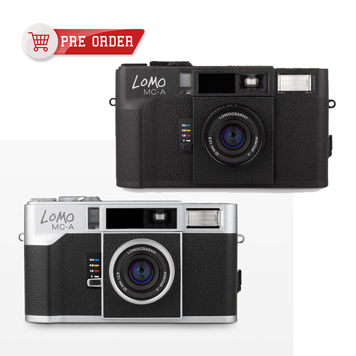Lomography Lomo MC-A 35mm 菲林相機 黑色/銀色 (建議零售價 $3880 , 訂金 $380)