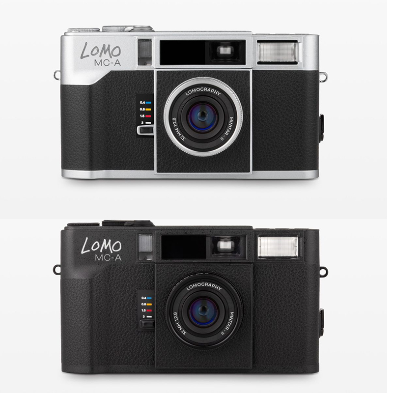 Lomography Lomo MC-A 35mm 菲林相機 黑色/銀色