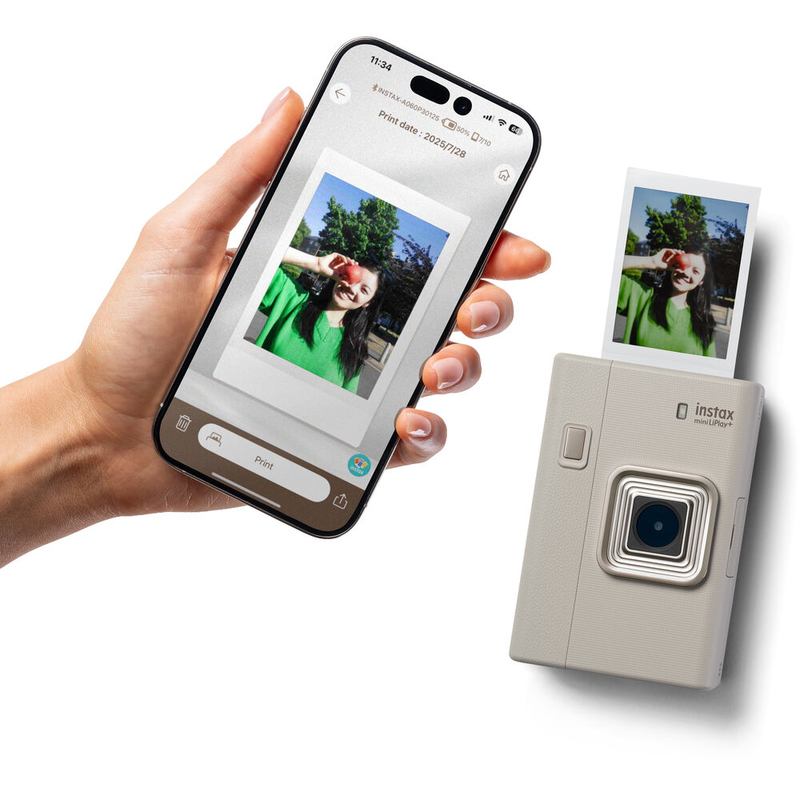 Fujifilm Instax Mini LiPlay+ Hybrid Instant Camera 富士 香港行貨