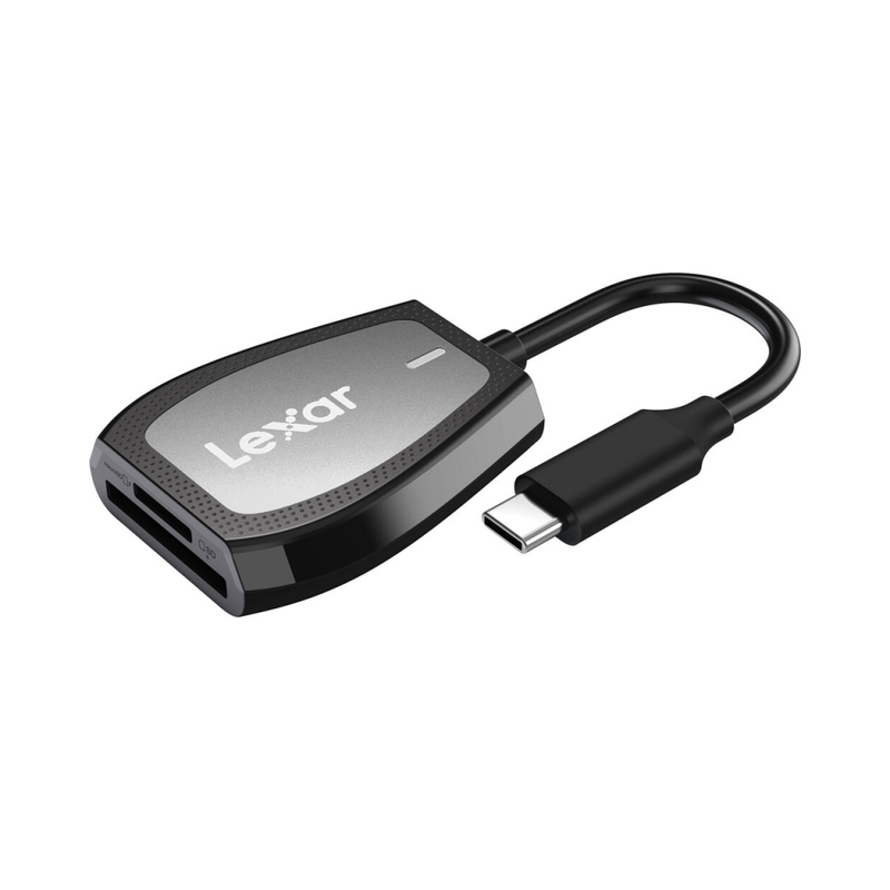Lexar Professional USB Type-C Dual-Slot Card Reader