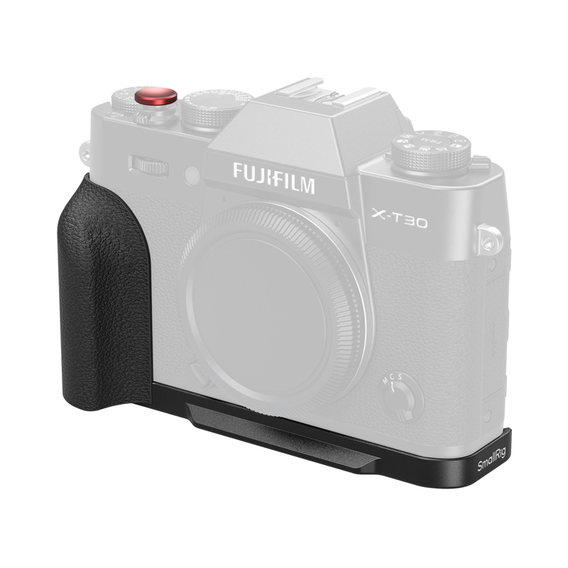 SmallRig L-Shaped Mount Plate with Silicone Handle for FUJIFILM X-T30 / X-T30 II / X-T30 III