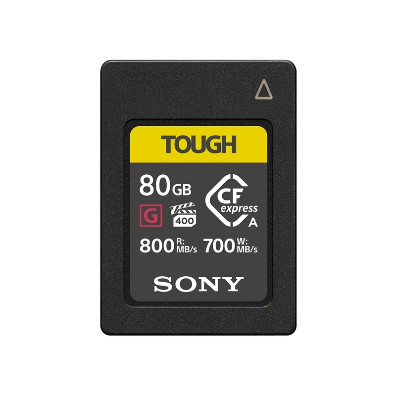 Sony 80GB CEA-G 系列 CFexpress Type A 記憶卡 CEA-G80T R:800MB/s W:700MB/s