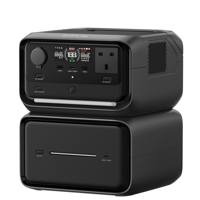 EcoFlow River 3 Max Plus大容量流動電能站 (858Wh)