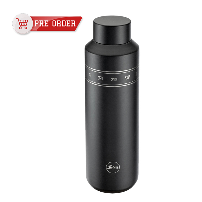 Leica 保溫杯，不銹鋼材質，黑⾊款 #96396
