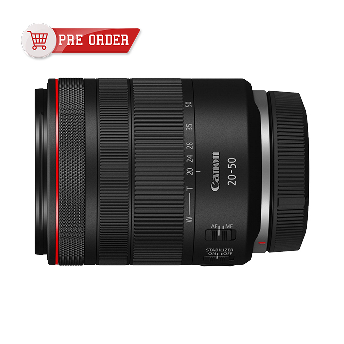 Canon RF 20-50mm F4 L IS USM PZ 佳能 香港行貨 (預計零售價$9880 , 訂金 $980)