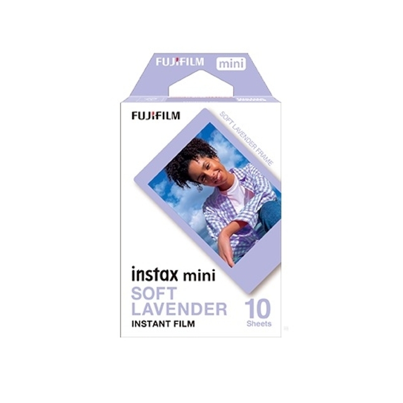 Fujifilm Instax Mini Soft Lavender 即影即有相紙 (10張)