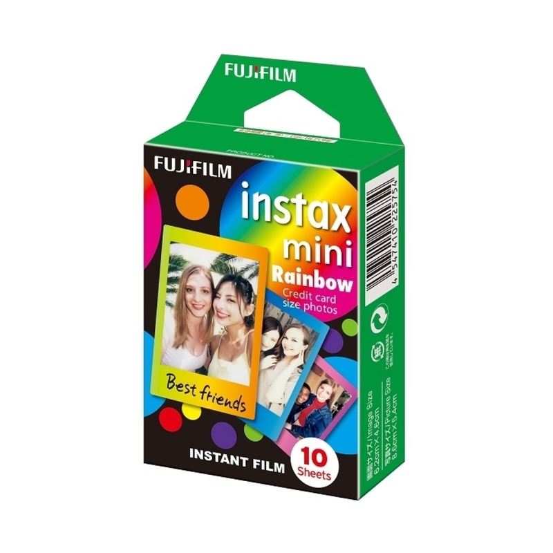Fujifilm Instax Mini Rainbow 即影即有相紙 (10張)