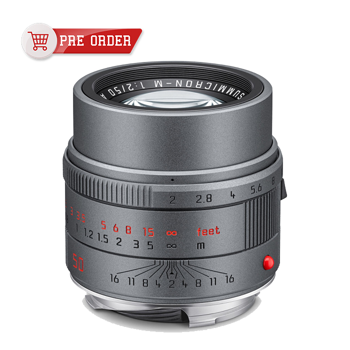 Leica APO-Summicron-M 50mm f/2 ASPH. 金属灰版 #11160 徠卡 香港行貨 (建議零售價 $81500, 訂金 $8100)
