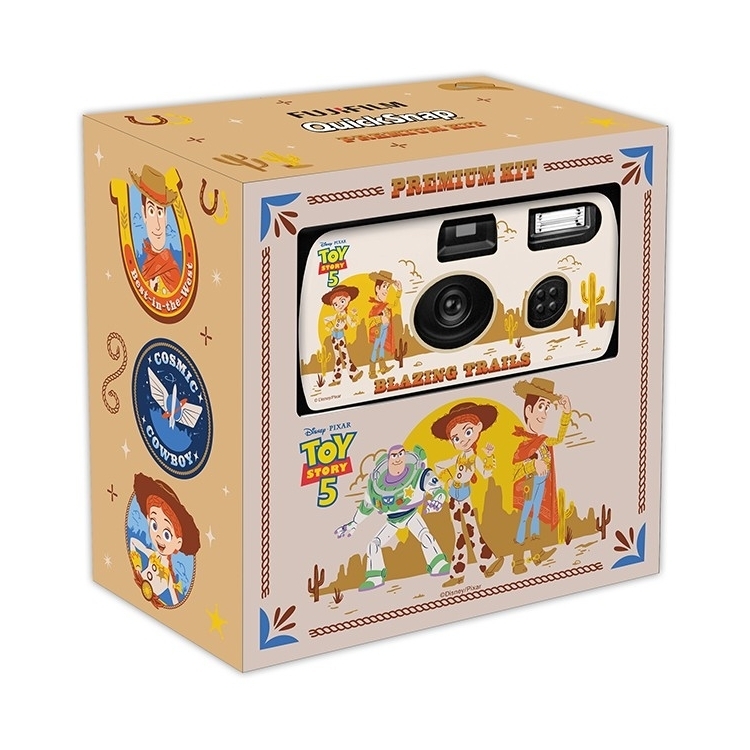 Fujifilm Quicksnap Toy Story 5 Premium Set - San Beige 即棄相機 
